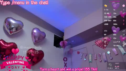 Snapshot of saraavila_ chatting on February 16, 12:10 pm SaraAvila online show from February 16, 12:10 pm