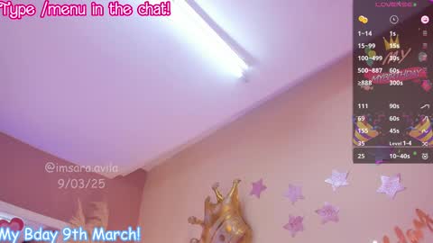 Snapshot of saraavila_ chatting on March 9, 8:21 pm SaraAvila online show from March 9, 8:21 pm