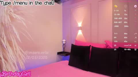 Snapshot of saraavila_ chatting on March 12, 10:50 pm SaraAvila online show from March 12, 10:50 pm