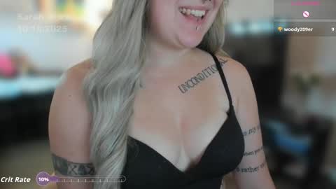 Sarah online show from October 18, 5:14 pm