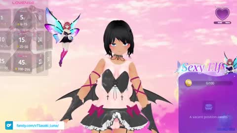 Snapshot of sasaki_lunavt chatting on January 5, 6:56 pm Luna online show from January 5, 6:56 pm