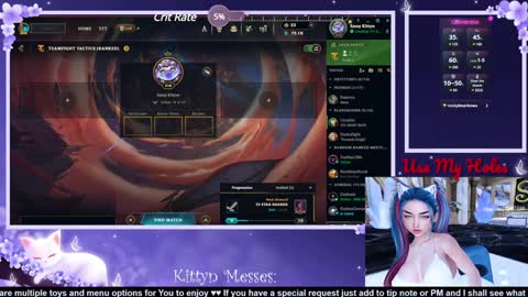 Snapshot of sassykittyn chatting on December 3, 6:15 am Sassy Sami Kittyn online show from December 3, 6:15 am