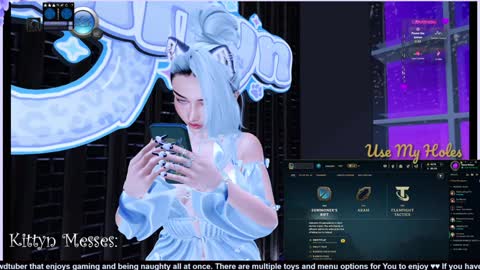 Snapshot of sassykittyn chatting on January 13, 6:16 am Sassy Sami Kittyn online show from January 13, 6:16 am