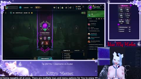 Snapshot of sassykittyn chatting on January 14, 6:13 am Sassy Sami Kittyn online show from January 14, 6:13 am