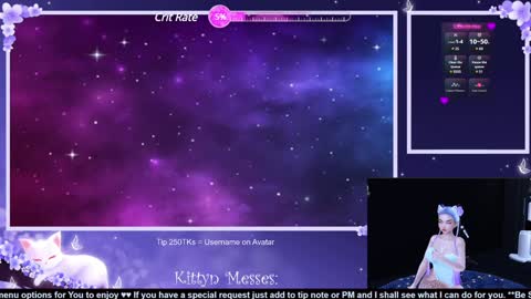 Snapshot of sassykittyn chatting on February 3, 6:13 am Sassy Sami Kittyn online show from February 3, 6:13 am