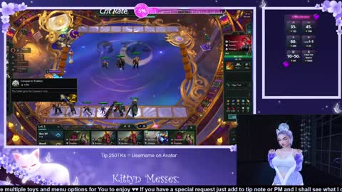 Snapshot of sassykittyn chatting on February 6, 6:18 am Sassy Sami Kittyn online show from February 6, 6:18 am