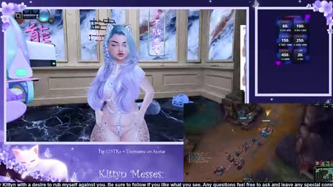 Snapshot of sassykittyn chatting on February 24, 5:43 am Sassy Sami Kittyn online show from February 24, 5:43 am