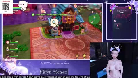 Snapshot of sassykittyn chatting on September 10, 4:12 am Sassy Sami Kittyn online show from September 10, 4:12 am