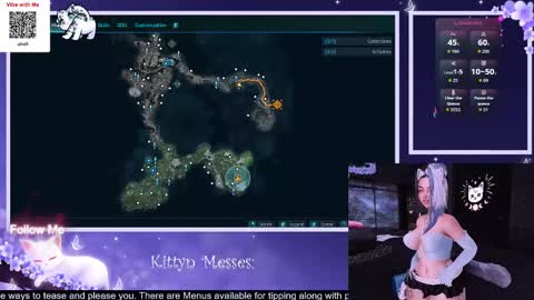 Snapshot of sassykittyn chatting on November 11, 6:57 am Sassy Sami Kittyn online show from November 11, 6:57 am