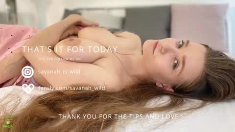 Snapshot of savanah_wild chatting on January 11, 8:00 am savanah_wild online show from January 11, 8:00 am