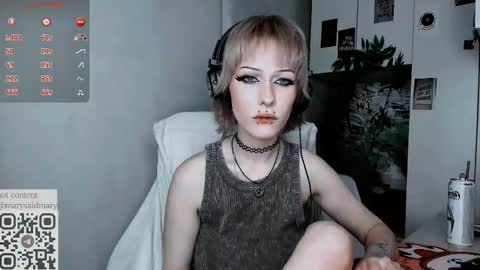 pronoun she. name Mary. age 21. online show from September 24, 1:09 am