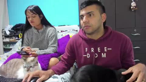 Snapshot of scarletandryan28 chatting on February 18, 10:00 am ScarletandRyan28 online show from February 18, 10:00 am