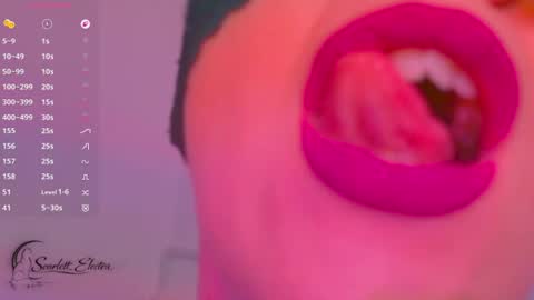 Snapshot of scarlett_electra chatting on July 2, 2:34 pm SCARLETT ELECTRA - online show from July 2, 2:34 pm