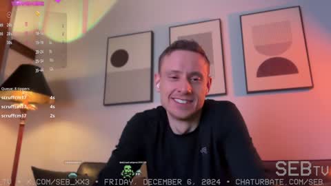 Sebastian online show from December 7, 3:58 am