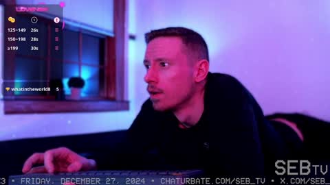 Sebastian online show from December 27, 8:02 am