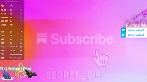 Dean Carter online show from November 30, 11:53 pm