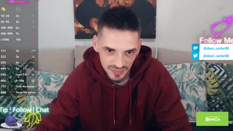 Dean Carter online show from April 9, 10:04 pm