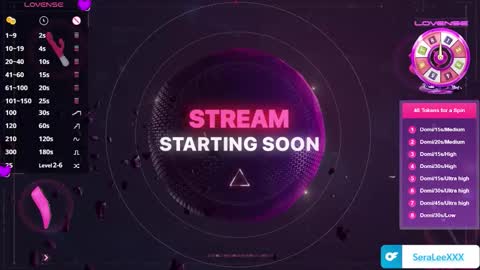 SeraLeeXXX online show from January 5, 6:11 pm