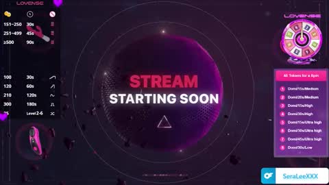 SeraLeeXXX online show from January 6, 6:00 pm