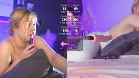 Snapshot of sexy_blonde_doll chatting on January 19, 2:49 pm Lina online show from January 19, 2:49 pm