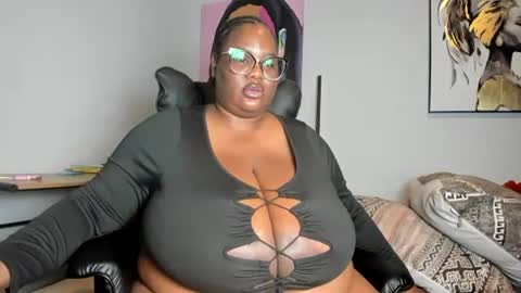 Snapshot of sexyblackhugetits chatting on October 12, 5:23 pm sexyblackhugetits online show from October 12, 5:23 pm