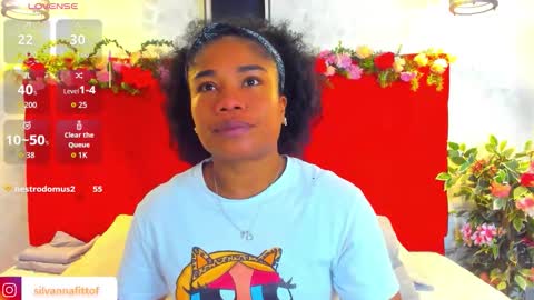 Snapshot of silvannafit chatting on March 9, 11:58 am Silvana Fit online show from March 9, 11:58 am