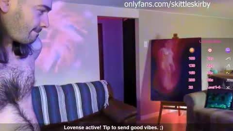 Snapshot of skittleskirby chatting on October 11, 1:09 pm Skittles Kirby online show from October 11, 1:09 pm