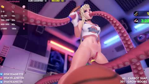 SkyeAnette online show from February 1, 2:16 am