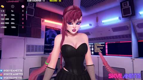 SkyeAnette online show from March 2, 2:08 am