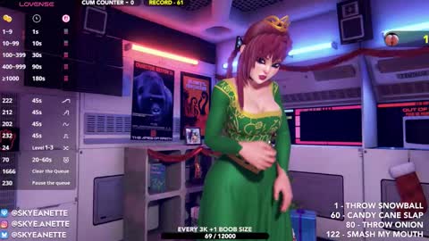 SkyeAnette online show from December 21, 2:08 am