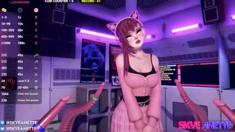 SkyeAnette online show from February 20, 2:08 am