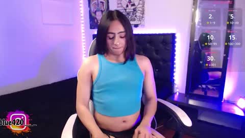 Snapshot of skyler__blue4 chatting on October 17, 8:22 pm blue online show from October 17, 8:22 pm