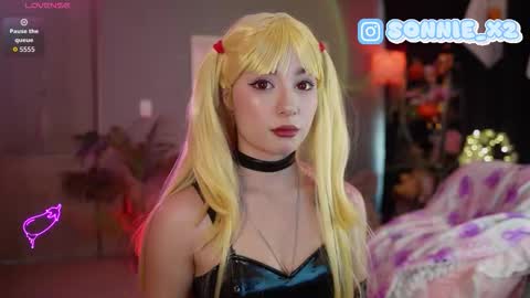 Sonnie online show from October 12, 3:00 pm