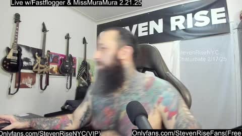 Snapshot of stevenrisenyc chatting on February 19, 10:53 pm StevenRiseNYC online show from February 19, 10:53 pm