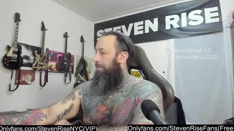 Snapshot of stevenrisenyc chatting on February 21, 2:59 pm StevenRiseNYC online show from February 21, 2:59 pm