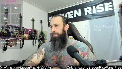 Snapshot of stevenrisenyc chatting on March 2, 1:26 am StevenRiseNYC online show from March 2, 1:26 am