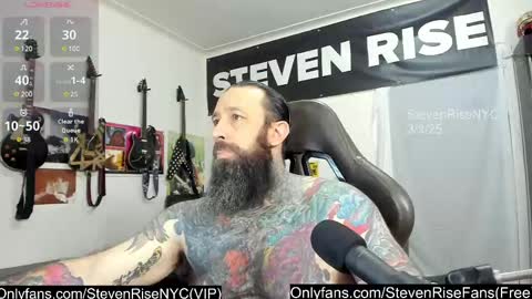 Snapshot of stevenrisenyc chatting on March 4, 3:55 am StevenRiseNYC online show from March 4, 3:55 am