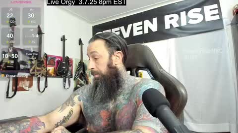 Snapshot of stevenrisenyc chatting on March 6, 2:51 pm StevenRiseNYC online show from March 6, 2:51 pm