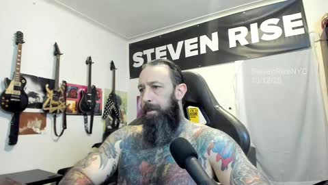 Snapshot of stevenrisenyc chatting on October 12, 12:48 pm StevenRiseNYC online show from October 12, 12:48 pm