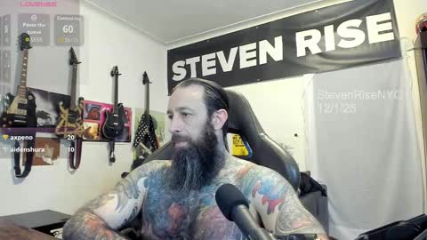 Snapshot of stevenrisenyc chatting on December 1, 2:22 pm StevenRiseNYC online show from December 1, 2:22 pm