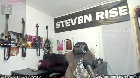 StevenRiseNYC online show from March 17, 12:15 am
