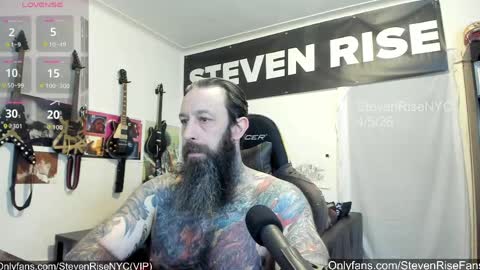 StevenRiseNYC online show from April 5, 12:35 pm