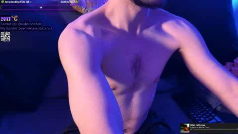 Im Substanc3  online show from January 23, 9:29 pm