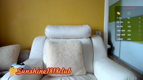 Snapshot of sunshine1818club chatting on January 26, 10:23 am Angela Sunshine1818club online show from January 26, 10:23 am