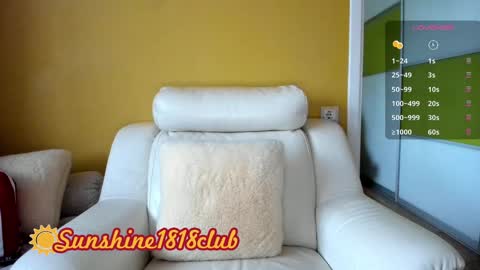 Snapshot of sunshine1818club chatting on February 22, 6:28 am Angela Sunshine1818club online show from February 22, 6:28 am