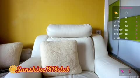 Snapshot of sunshine1818club chatting on February 24, 7:00 am Angela Sunshine1818club online show from February 24, 7:00 am
