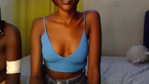 Snapshot of sweety_melanin chatting on April 14, 4:46 pm Vickky online show from April 14, 4:46 pm