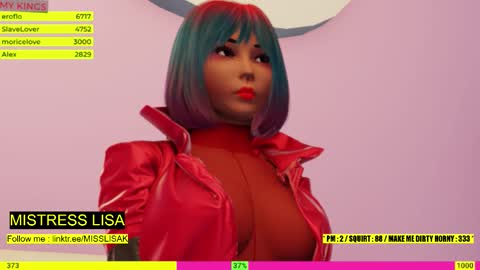  MISTRESS LISA  FIRST 3DXCHAT CAMGIRL   3dxchat anime gaming mistress domina online show from December 20, 11:23 pm