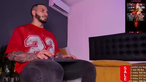 Teo Ferrer online show from September 23, 8:12 pm