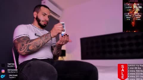 Teo Ferrer online show from October 4, 8:07 pm